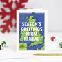 Personalised UK Map Christmas Card Packs, thumbnail 5 of 6