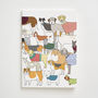 Small Pack Of Proud Pooches Notebook, thumbnail 1 of 4