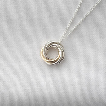 60th Gold And Silver Necklace, 9 of 12