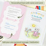 Personalised Baby Christening Gift Book Of Blessings, thumbnail 4 of 12