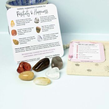 Positivity Crystals Wellbeing Kit, 3 of 7