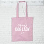 Crazy Dog Lady Tote Bag, thumbnail 4 of 6