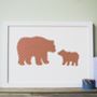 Daddy And Baby Bear Cut Out Picture, thumbnail 7 of 11