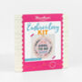 It's Cool To Be Kind Embroidery Kit, thumbnail 2 of 6