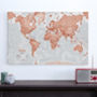 World Is Art Canvas Map Prints, thumbnail 5 of 9