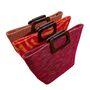 Handbag Tote Wooden Handle, thumbnail 1 of 7