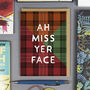 Ah Miss Yer Face Card, thumbnail 1 of 3