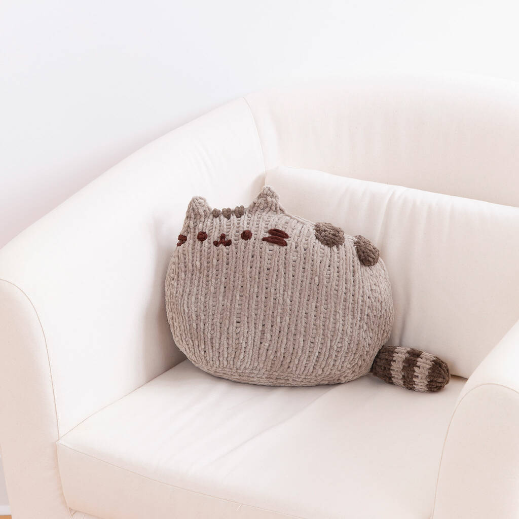 Make Your Own Pusheen: Sitting Pusheen Knitting Kit By ...