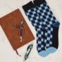 Men's Accessories Letterbox Gift With Tan Notebook, thumbnail 2 of 6