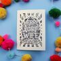 Papercut Wife Christmas Card, thumbnail 1 of 7