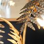 Antique Gold Palm Table Lamp, thumbnail 2 of 3