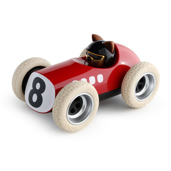 Midi Egg Racing Car With Carlos The Cat, 5 of 11