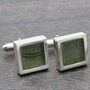 Vintage Stamp Cufflinks In Sterling Silver, thumbnail 10 of 10