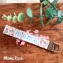 Handmade Floral Mama Wristlet Keychains | New Mum Gift, thumbnail 6 of 7