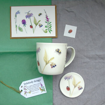 Wildflower Mug And Coaster Gift Set, 2 of 10