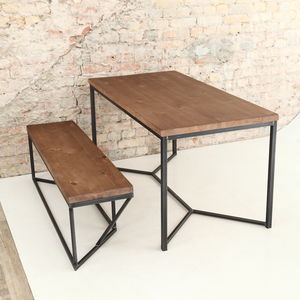 industrial dining furniture outdoor dining solid industrial dining table dining tables tables notonthehighstreetcom industrial dining furniture outdoor dining solid industrial dining table dining tables tables notonthehighstreetcom