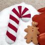 Large Candy Cane Lane Plush Christmas Decor, thumbnail 4 of 5