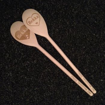 Personalised Wooden Love Spoon, 6 of 7