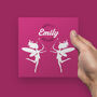Personalised Birthday Fairy Princess Wrapping Paper, thumbnail 3 of 3