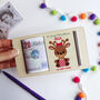 Personalised Christmas Reindeer Money Gift Holder, thumbnail 1 of 8