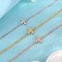 Sterling Silver Bumble Bee Double Layer Bracelet, thumbnail 6 of 11