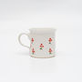 Handmade Cranberry Tea Cup, thumbnail 2 of 3