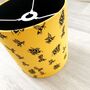 Mix And Match Bee Drum Lampshade, thumbnail 6 of 8
