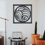 Abstract Elegance: Wooden Wall Art For Home Or Office, thumbnail 4 of 12
