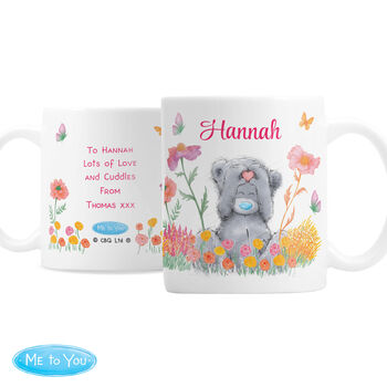 Personalised Me To You Floral Mug, 5 of 5
