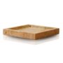 Handcrafted Travertine Square Tray, thumbnail 2 of 2