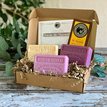 Three ‘Woody Oriental’ Fragranced Handmade French Soaps, 2 of 10