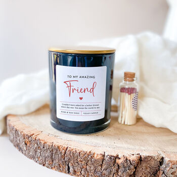 Best Friend Scented Candle – Birthday And Friendship Gift, 4 of 10