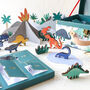 Dinosaur Wooden Advent Calendar In A Suitcase, thumbnail 2 of 3