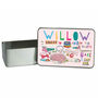 Personalised Hair Accessories Storage Tin, thumbnail 3 of 5