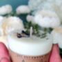 Christmas Wedding Favour Candles With Pine Trees, thumbnail 3 of 4