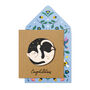 Handmade Congratulations Cats Personalised Card, thumbnail 1 of 4