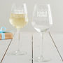 Personalised Father Of The Bride Wedding Glass, thumbnail 7 of 10