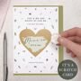 Botanical Scratch To Reveal 'Move In With Me' Card, thumbnail 1 of 4