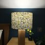Ashbee Chartreuse Floral Drum Lampshade, thumbnail 2 of 9