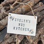 Personalised Mud Kitchen Sign With Bees, thumbnail 1 of 9