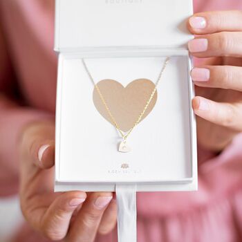 Mother And Daughter Heart Personalised Necklace, 7 of 12