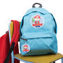 Personalised Pirate Children's Backpack School Bag, thumbnail 1 of 4