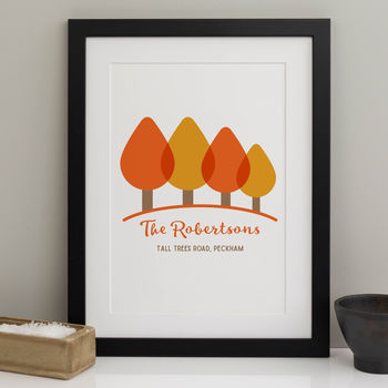 Personalised Family Print Trees, 2 of 5