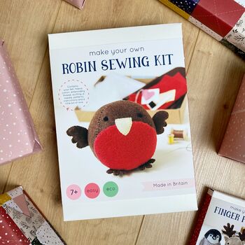 Sew Your Own Robin Beginners Craft Kit, 3 of 9