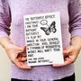 Personalised Birthday Butterfly Card, thumbnail 3 of 4