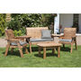 Four Seater Garden Multi Set Includes Cushions UK Made, thumbnail 1 of 2