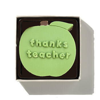 Green Chocolate Teacher's Apple, 3 of 3