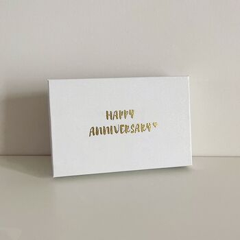 Happy Anniversary Personalised Pop Out Photo Box, 3 of 3