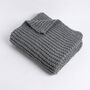 Nyssa Merino Blanket Beginner Knitting Kit, thumbnail 4 of 10