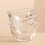 Luxury Beaded Glass Trifle Bowl Serving Set, thumbnail 8 of 9